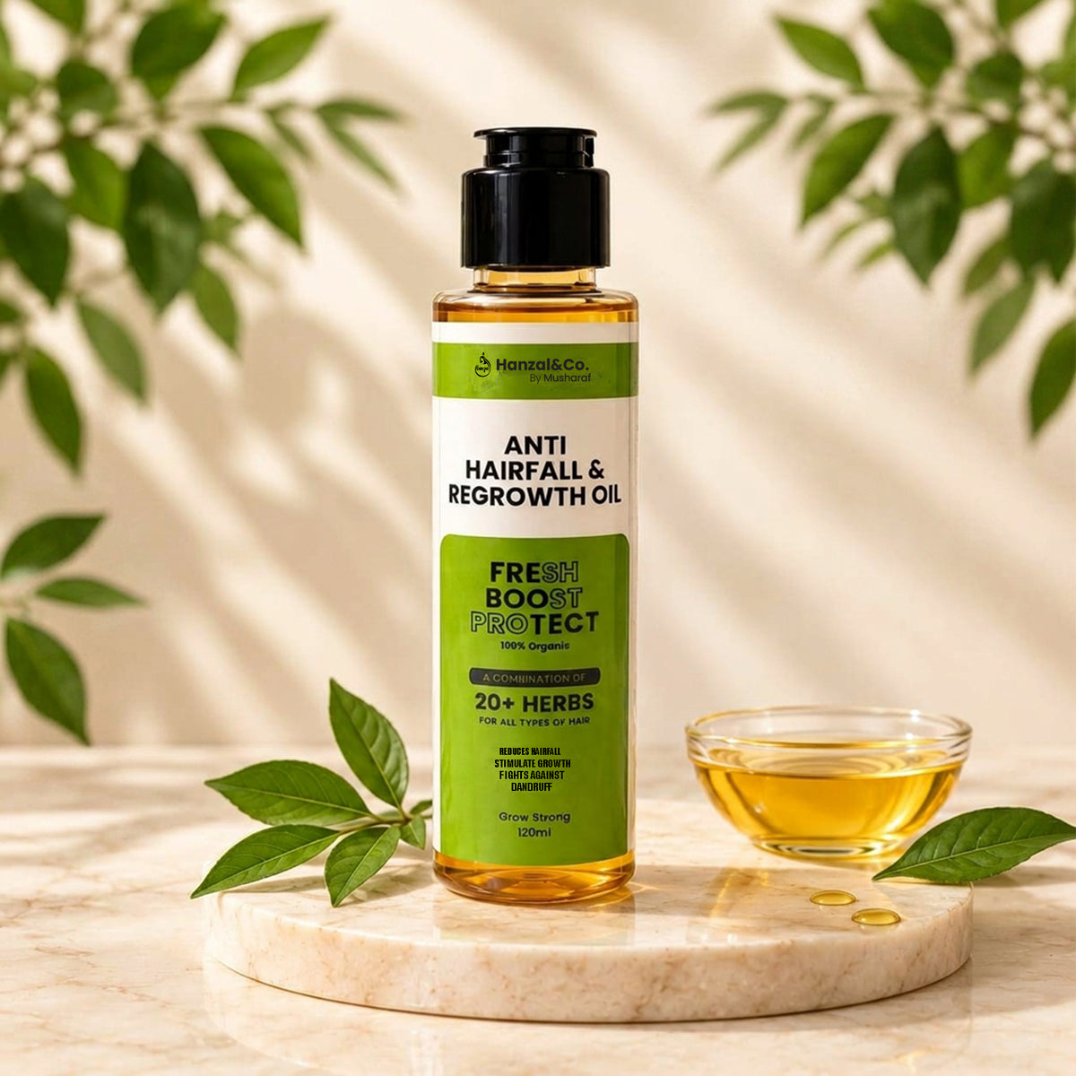 Anti Hair Fall & Regrowth Oil